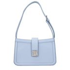 Karl Lagerfeld Light Blue Leather Shoulder Bag