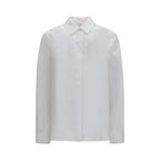 Lardini White Cotton Dress Shirt