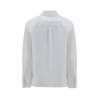 Lardini White Cotton Dress Shirt