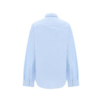Ami Paris Blue Cotton Dress Shirt