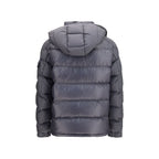 Moncler Gray Goose Down Full-Length Jacket