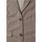 Street One Brown Polyester Blazer