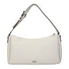 Karl Lagerfeld Gray Leather Shoulder Bag
