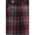 Vivienne Westwood Red Wool Oves Aries Mini Skirt