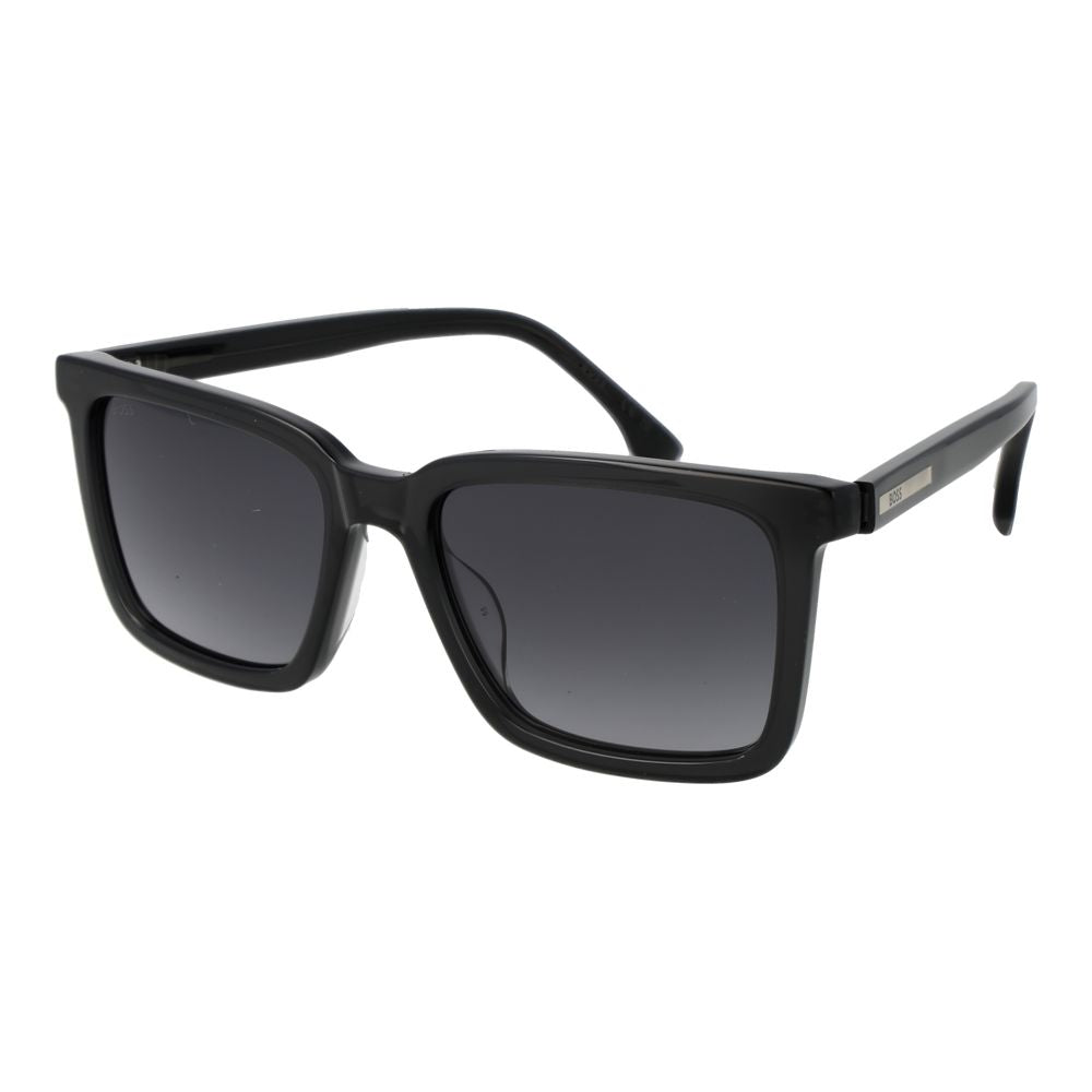 Hugo Boss Gray Acetate Sunglasses