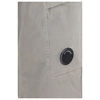 C.P. Company Gray Cotton Cargo Pants