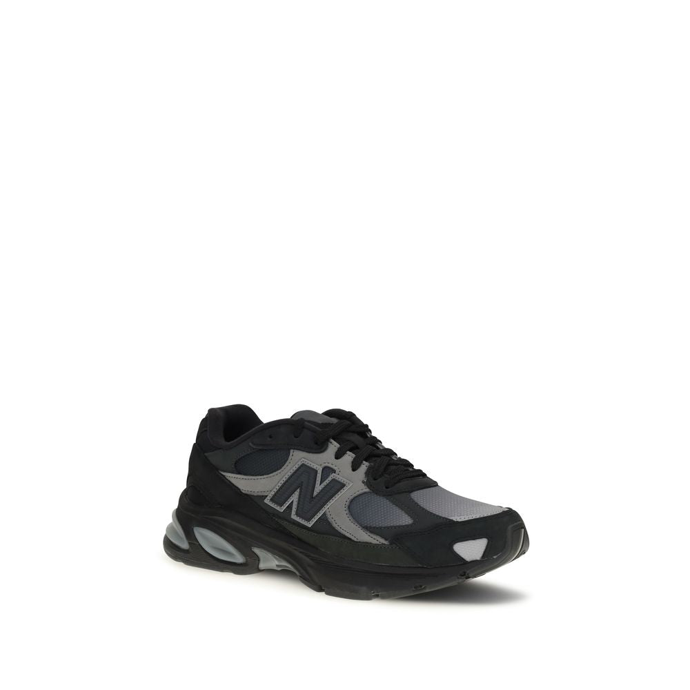 New Balance Black Recycled Polyester Athletic Sneakers