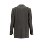Golden Goose Bicolor Viscose Blazer