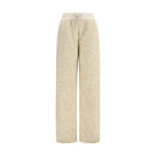 Moncler Beige Polyester Joggers (Workout Pants)