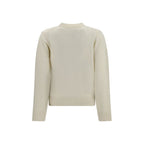 Ganni Beige Wool Oves Aries Sweatshirt