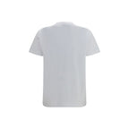 Ganni White Cotton T-Shirt