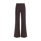 Avenue Montaigne Brown Polyamide Casual Pants