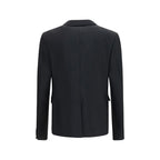 Fendi Black Mohair Blazer