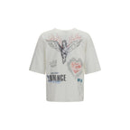 Represent Beige Cotton T-Shirt
