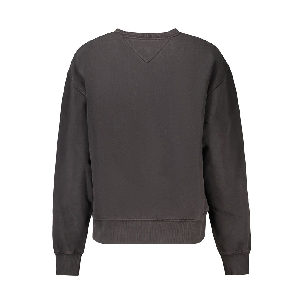 Tommy Hilfiger Black Cotton Women's Sweatshirt