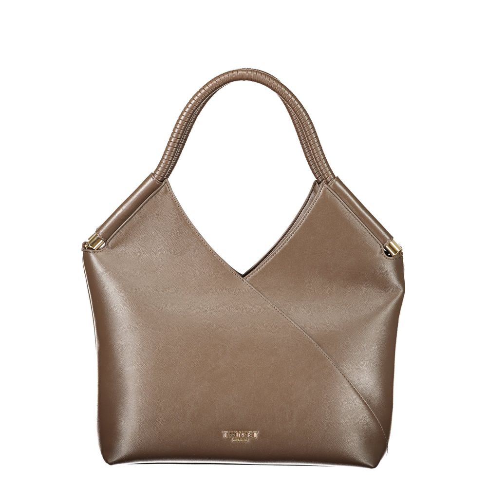 Twinset Brown Polyurethane Women's Bag