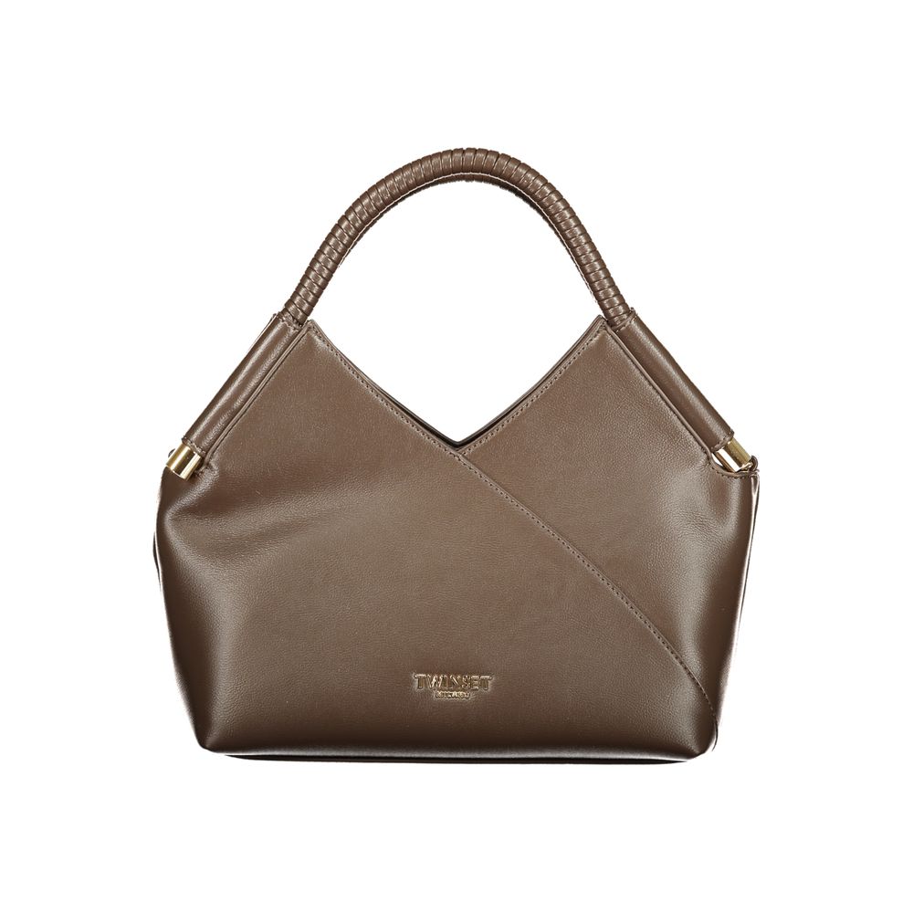 Twinset Brown Polyurethane Women's Bag