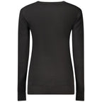 Guess Jeans Black Viscose Womens Sweater