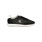 Calvin Klein Black Polyurethane Men's Sneaker