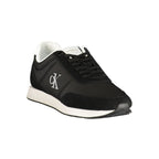 Calvin Klein Black Polyurethane Men's Sneaker