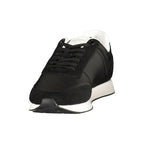 Calvin Klein Black Polyurethane Men's Sneaker