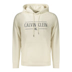 Calvin Klein White Cotton Men's Sweatshirt