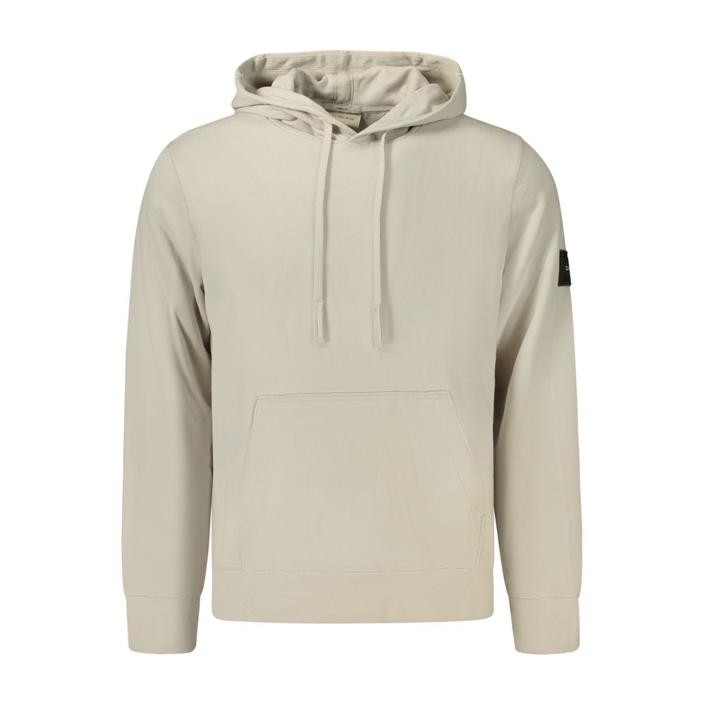 Calvin Klein Gray Cotton Men's Sweatshirt
