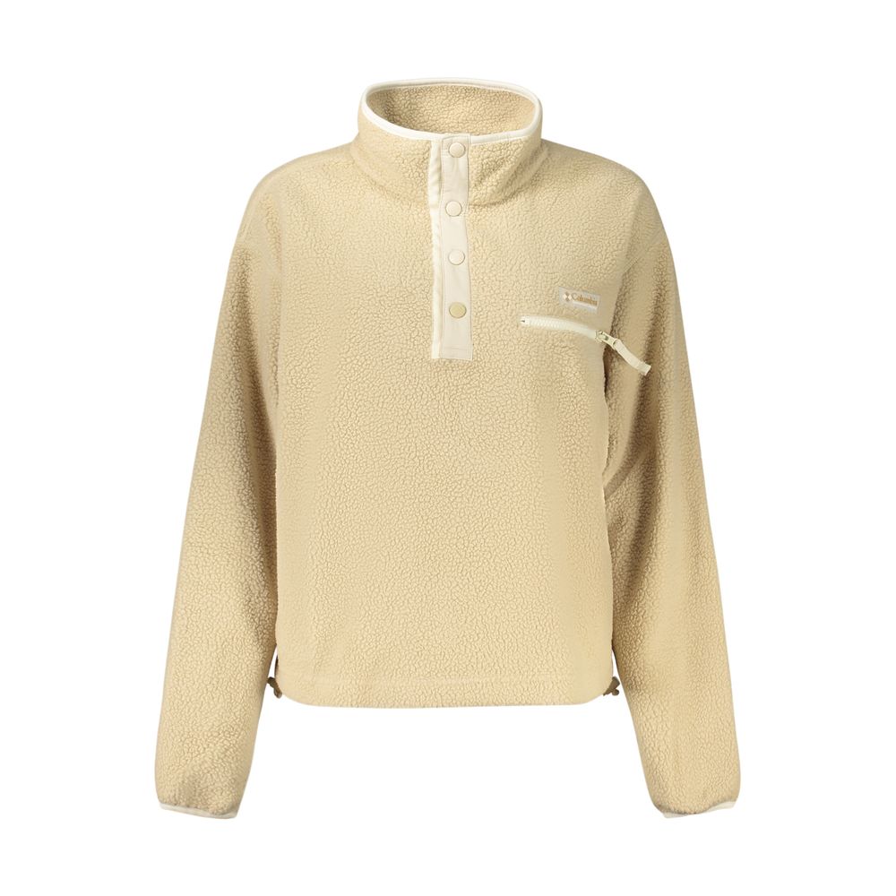 Columbia Beige Polyester Women's Sweatshirt