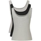 Calvin Klein Black Cotton Womens Tank Top