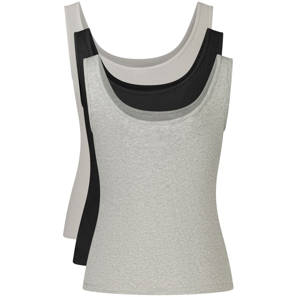 Calvin Klein Black Cotton Womens Tank Top
