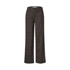 Street One Brown Polyester Casual Pants