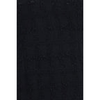Alessandra Rich Black Cotton Casual Dress
