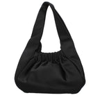 Patou Black Fabric Handbag