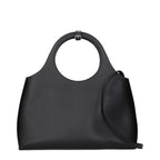 Courrèges Black Leather Handbag