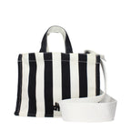 Patou Black Fabric Handbag