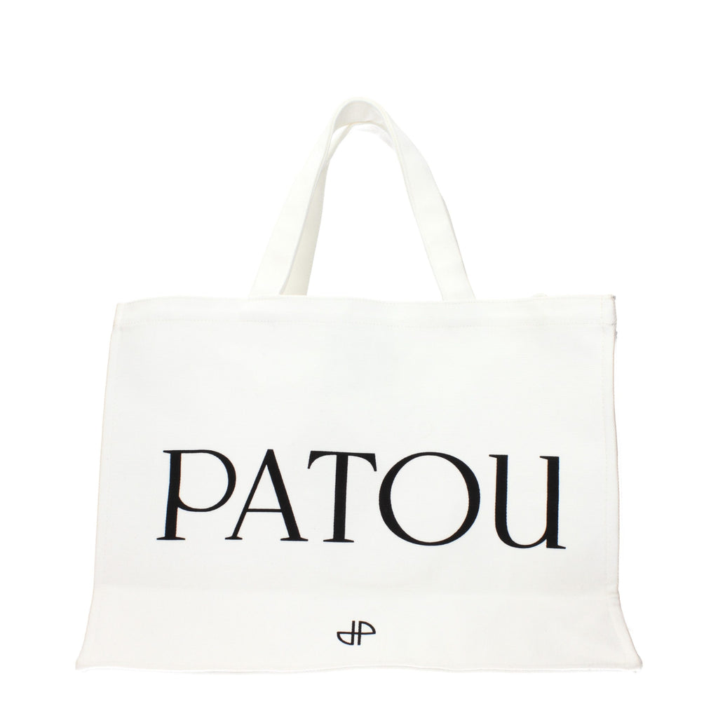 Patou White Fabric Handbag