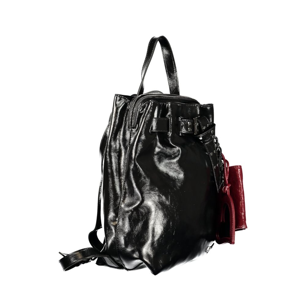 Desigual Black Polyethylene Backpack