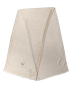 Dolce & Gabbana Men Beige Silk Wool Shawl Lace Stole Scarf