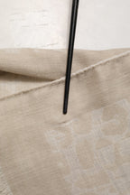 Dolce & Gabbana Men Beige Silk Wool Shawl Lace Stole Scarf