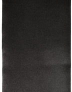 Dolce & Gabbana Men Black Satin Silk Skinny Neck Shawl Scarf