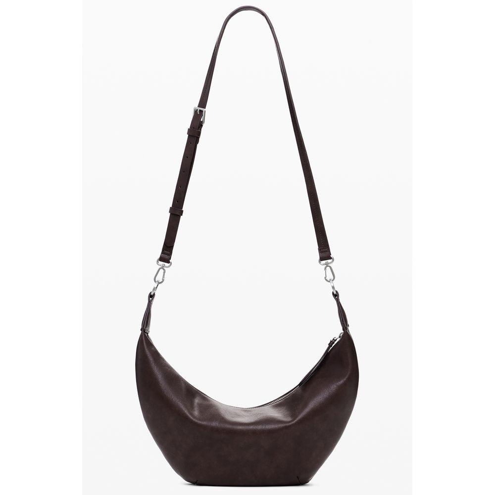 Desigual Marrone Poliuretano Women Handbag