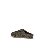 UGG Brown Suede Leather Mules