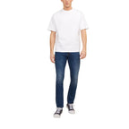 Jack Jones Blue Cotton Skinny Jeans