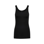 Only Black Cotton Tank Tops
