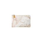 Alviero Martini Prima Classe White Cotton Clutch Bag