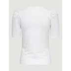 Only White Cotton T-Shirt