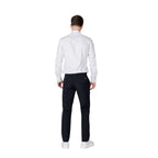 Armani Exchange Black Cotton Casual Pants