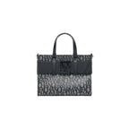 Armani Exchange Black Cotton Handbag
