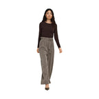 Only Beige Viscose Casual Pants
