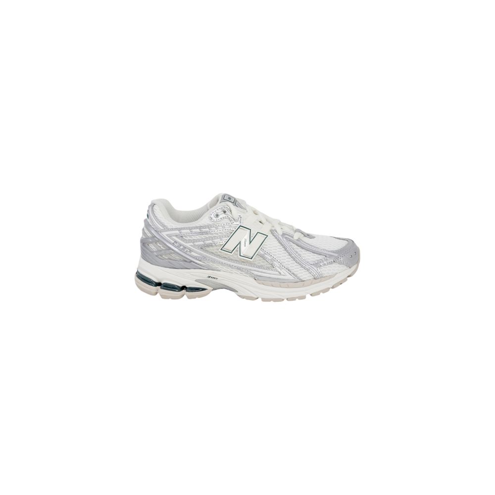 New Balance Silver Fabric Athletic Sneakers